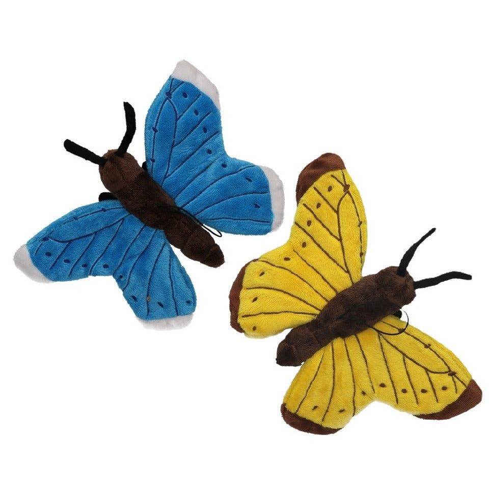 pluche-knuffeldier-vlinders-2x-stuks-21-cm-insecten-knuffels-op-te-hangen-aan-lus_10446977