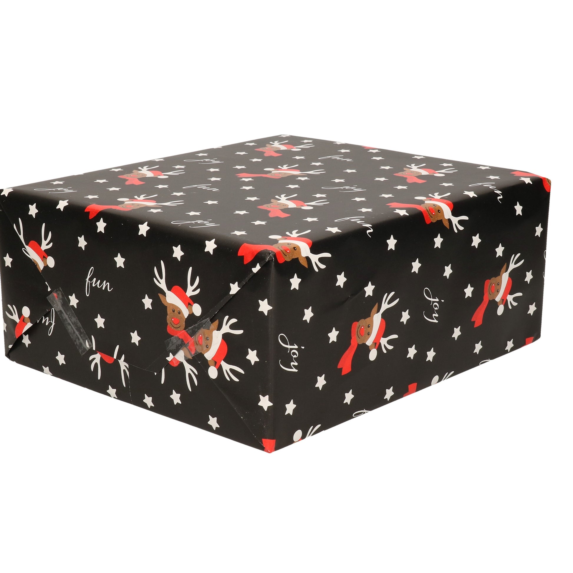bellatio-decorations-kerst-cadeaupapier-zwart-250x70-cm-rendier_10501978-1