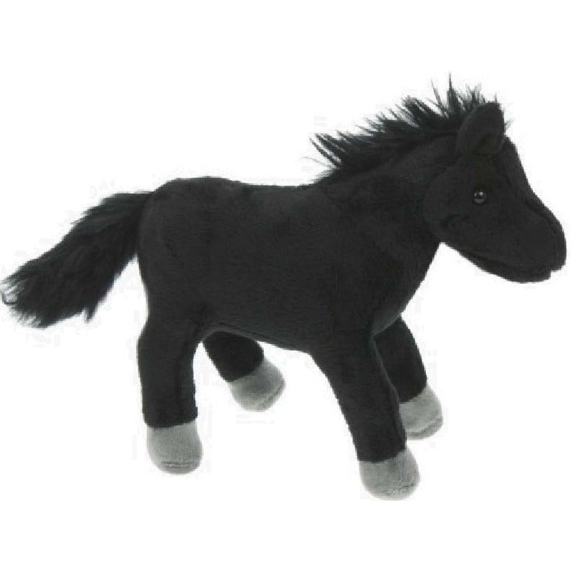 cornelissen-pluche-knuffel-paarden-zwart-25-cm-boerderij-dieren_10169980
