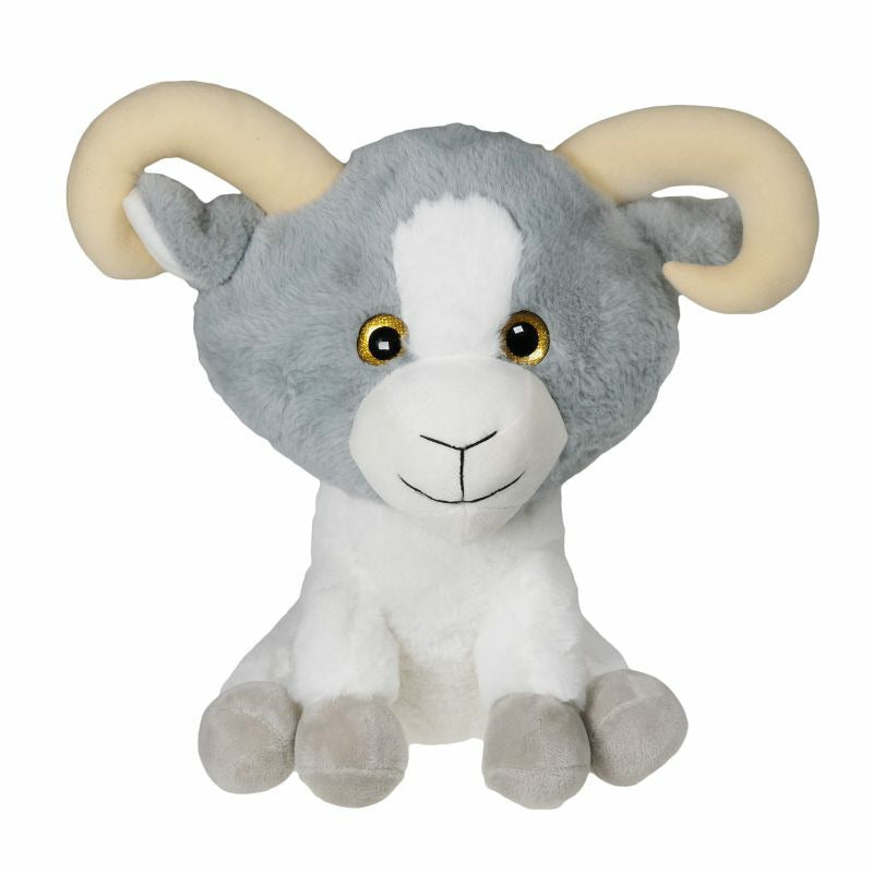 knuffeldier-geit-bok-zachte-pluche-stof-veel-details-grijs-wit-30-cm_10465986
