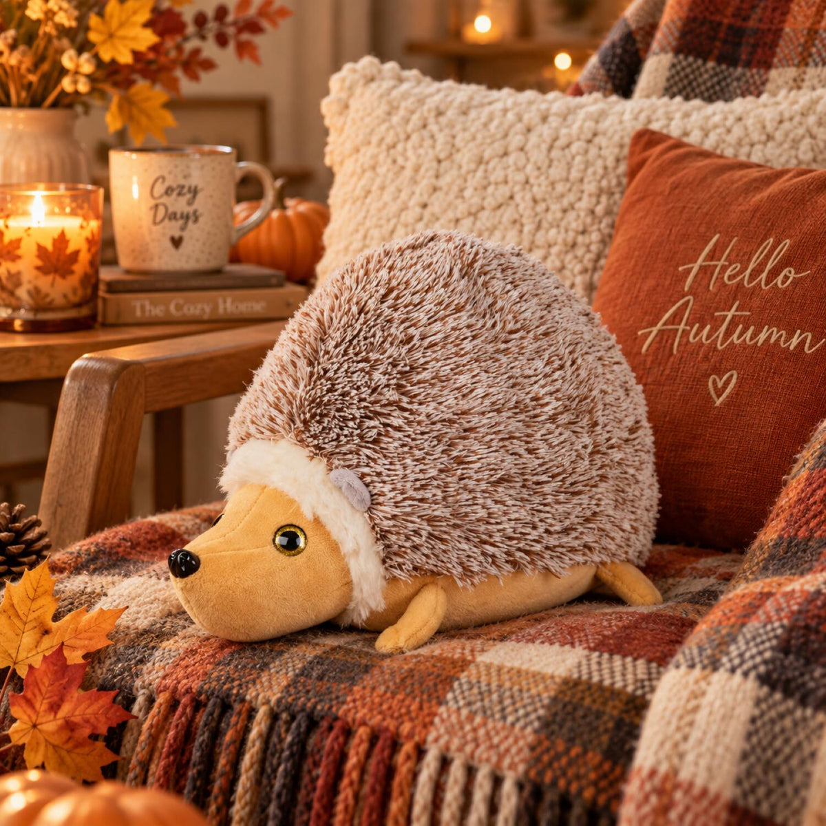 pluche-egel-knuffel-zacht-23-cm-lichtbruin-beige-egeltje_10411987-7