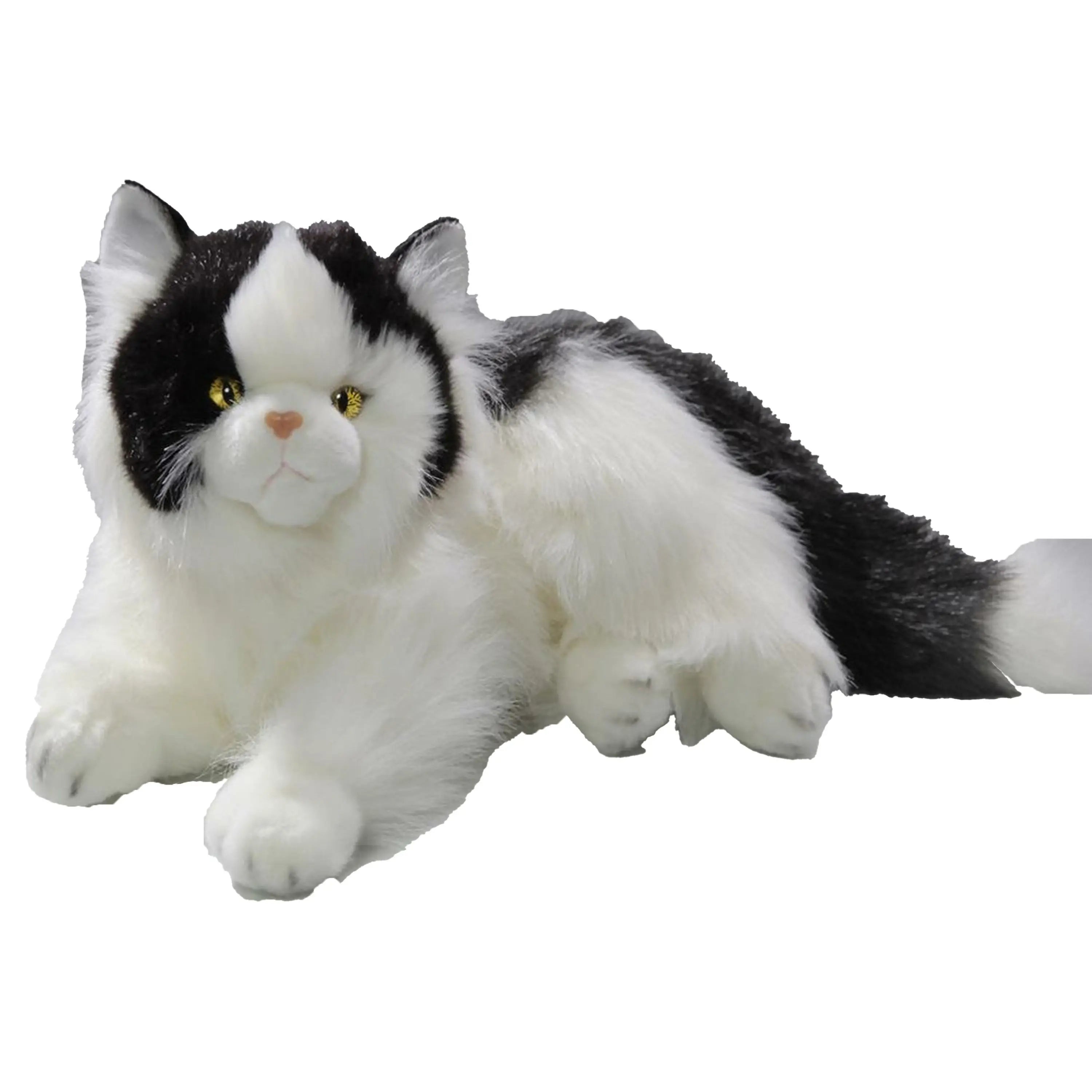 carldick-perzische-kat-knuffel-pluche-30-cm-wit-zwart-kat_10432936-2