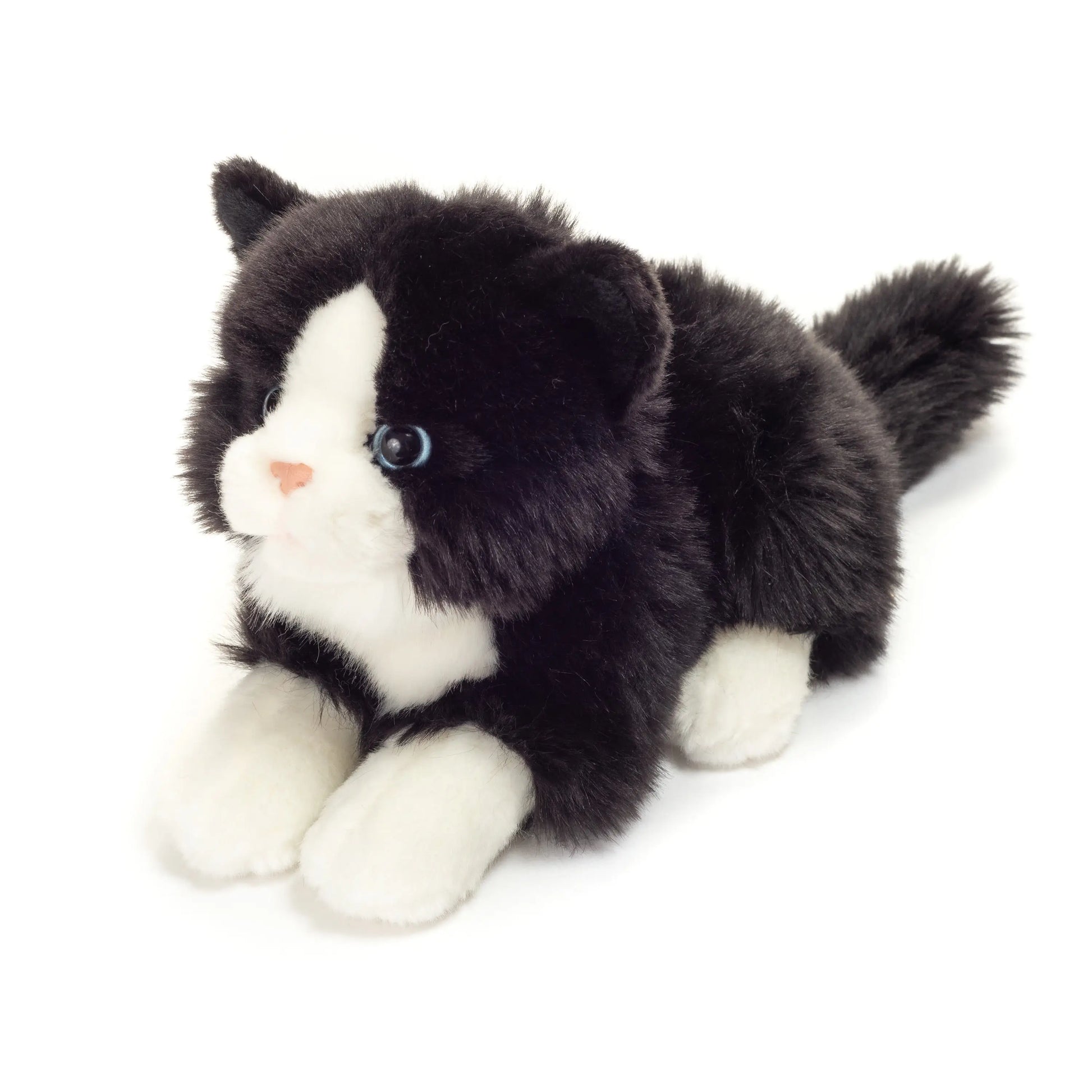 hermann-teddy-kat-knuffel-pluche-zwart-wit-20-cm_10429753-3