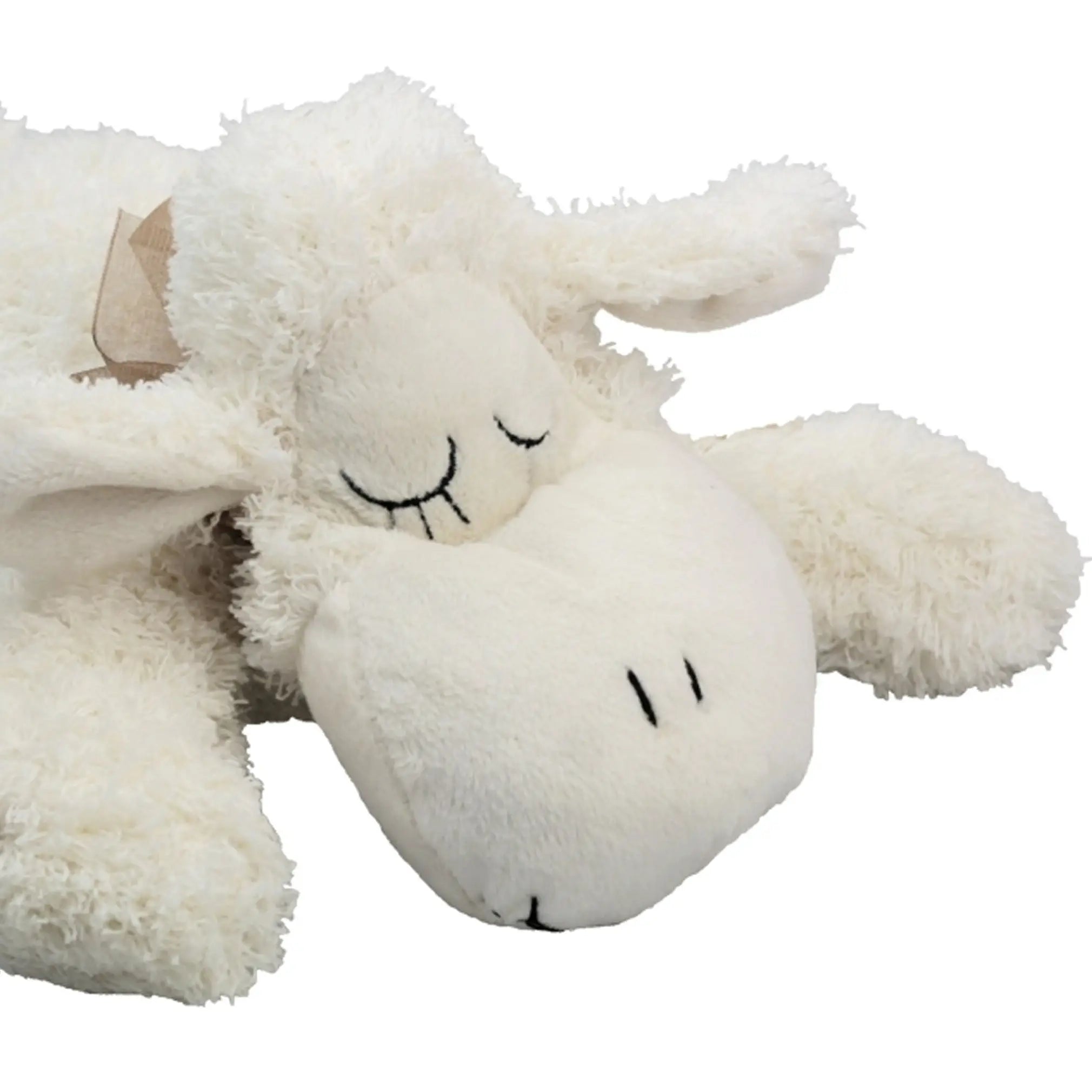 inware-pluche-lammetje-schaap-knuffeldier-wit-liggend-30-cm-zeer-wollig_10437435-2