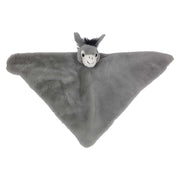 Knuffeldier ezel - pluche - grijs - 45 cm - baby knuffel