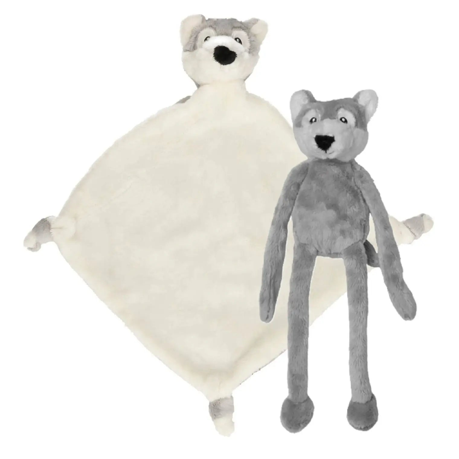 pluche-dieren-setje-wolf-knuffel-van-33-cm-en-tutteldoekje-40-cm_10359990-1