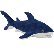 pluche-knuffel-zeedieren-blauwe-haai-van-33-cm_10325893