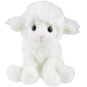 pluche-knuffel-dieren-zittende-schaap-lammetje-15-cm_10324664