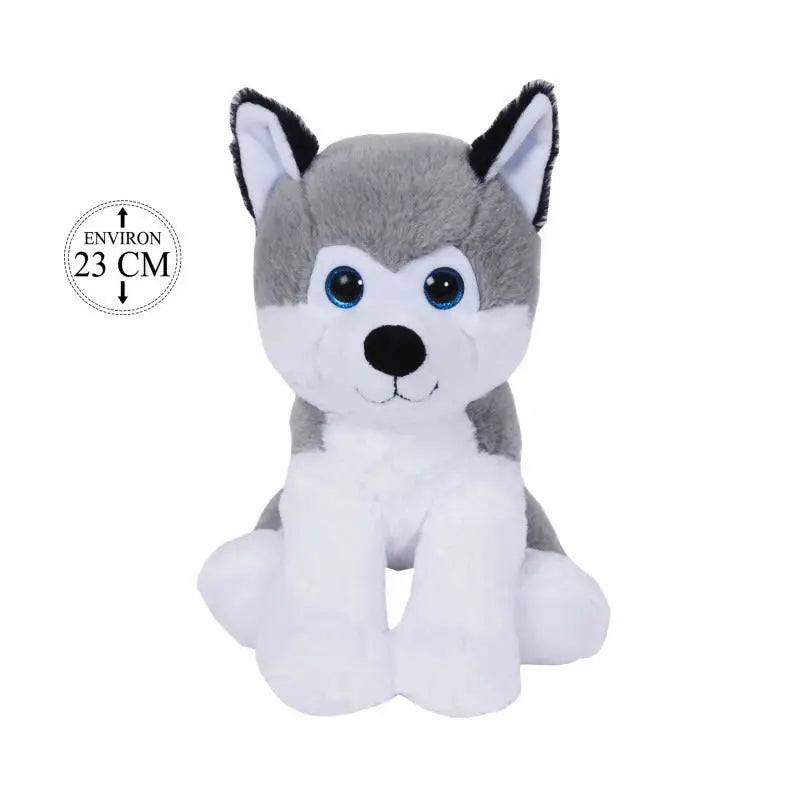sandy-husky-hond-knuffel-pluche-dieren-knuffels-23-cm-dieren-knuffels-grijs-wit-23-cm_10430289