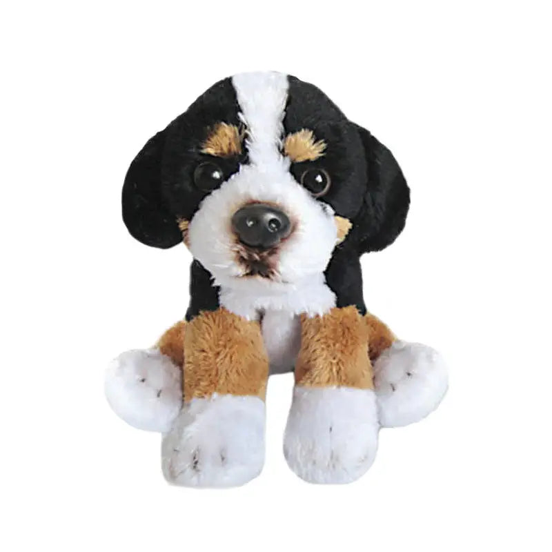suki-gifts-pluche-knuffel-hond-berner-sennen-13-cm-bruin-zwart-honden-knuffels_10325126