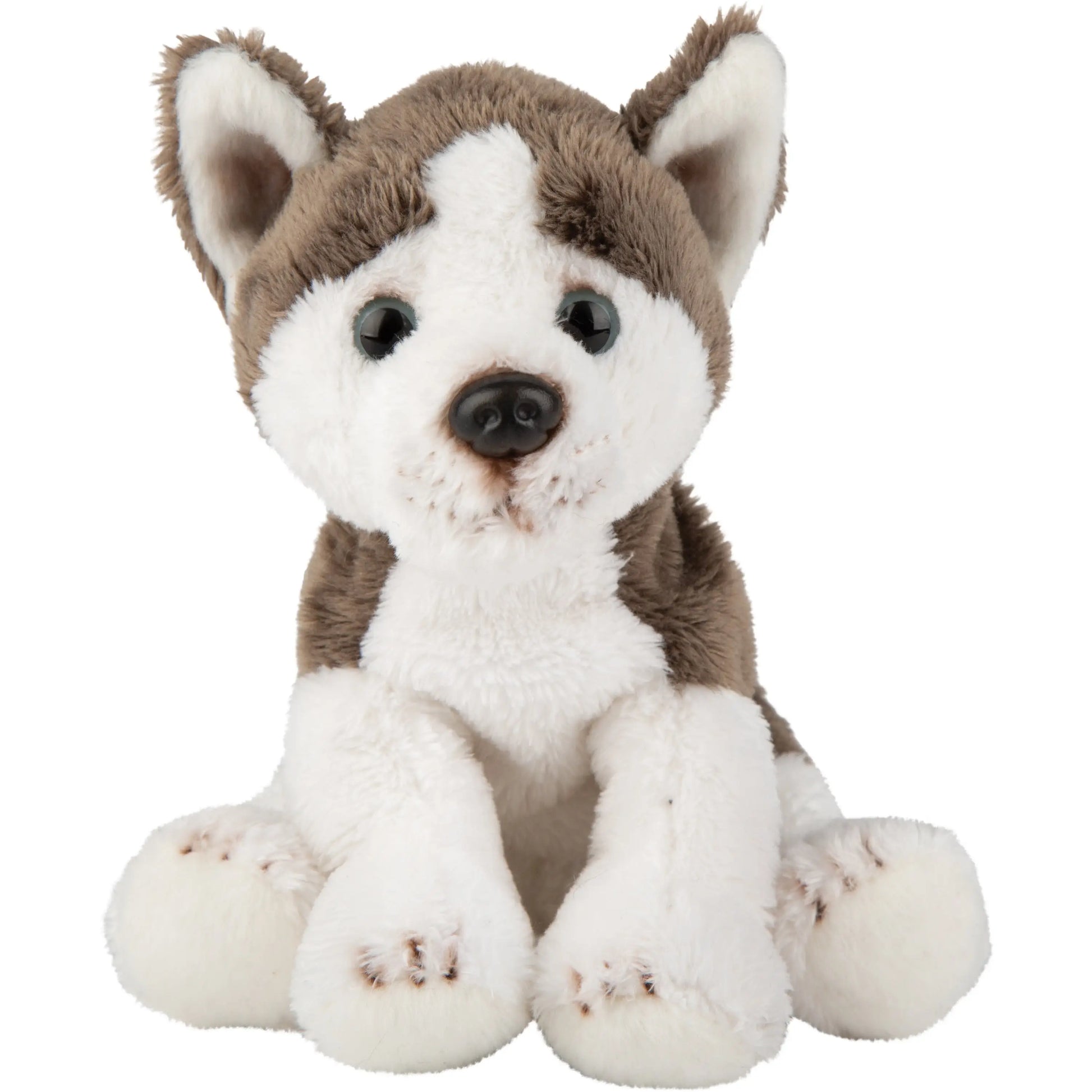 suki-gifts-pluche-knuffel-hond-husky-13-cm-grijs-wit-honden-knuffels_10325138