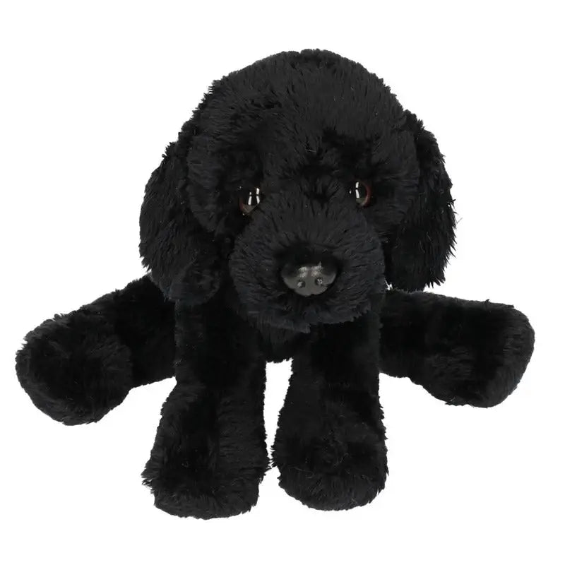 suki-gifts-pluche-knuffeldier-hond-zwarte-labrador-15-cm-honden-knuffels_10084355