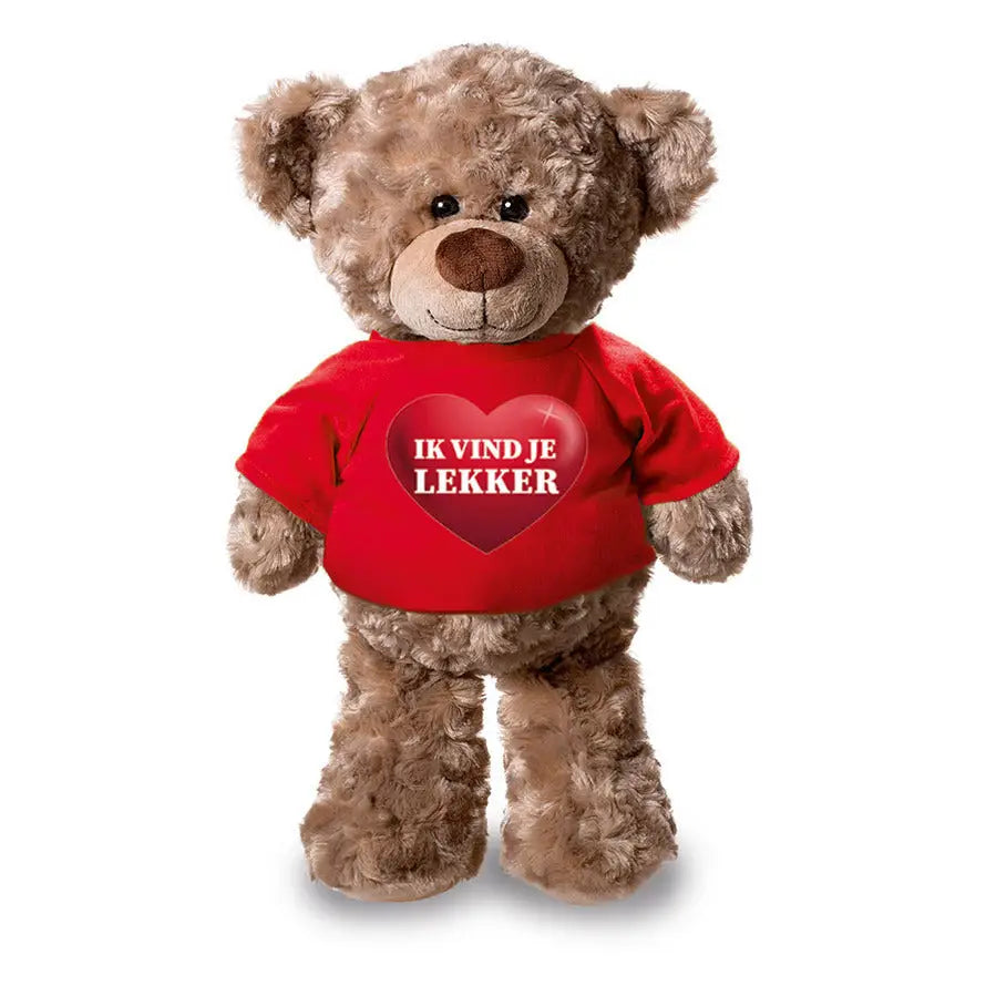 knuffel-teddybeer-ik-vind-je-lekker-24-cm-pluche-met-shirt_10353716