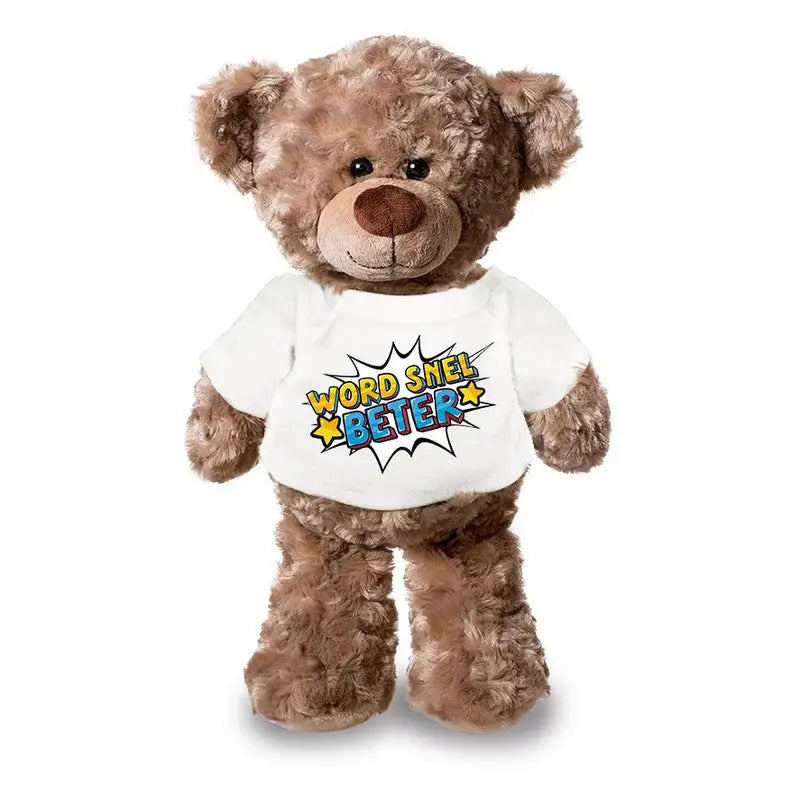 knuffel-teddybeer-word-snel-beter-24-cm-pluche-met-shirt_10193916