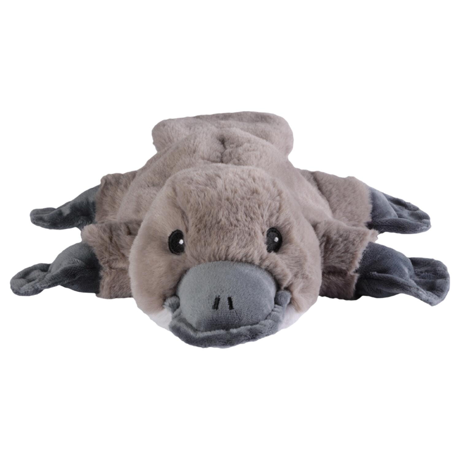 Warmies vogelbekdier knuffel - magnetron - 40 cm - lavendel - Pluchen speelgoed